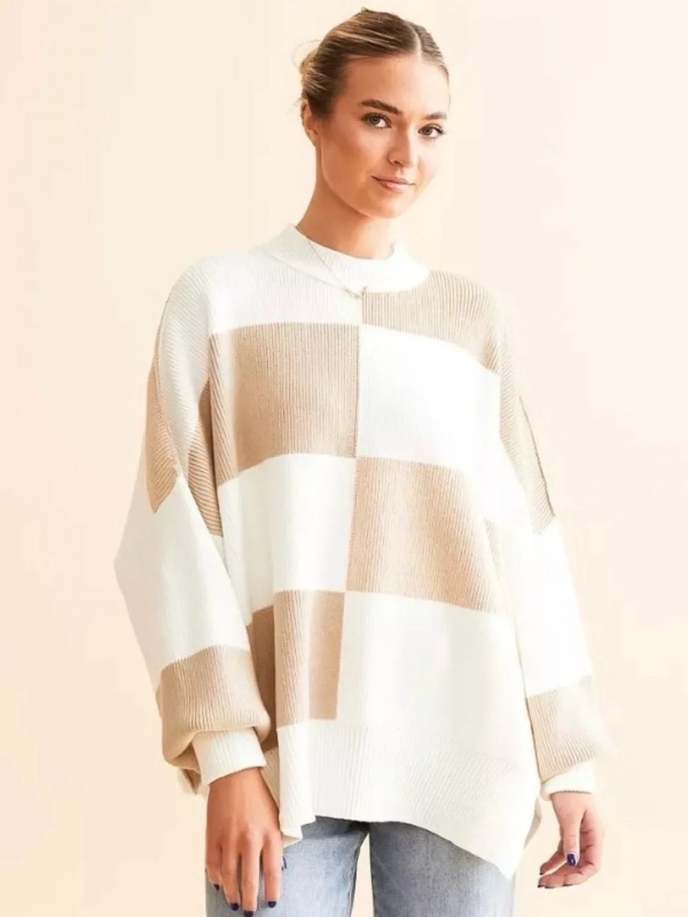 Free People Sweater Women’s Small Easy Street Tunic Oversized Chunky Knit